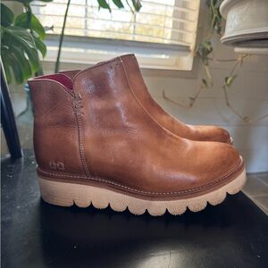 Bed Stu Brown Ankle Boots